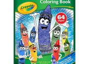 Crayons and coloring books