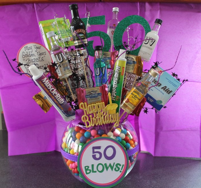 50th birthday decoration ideas for her