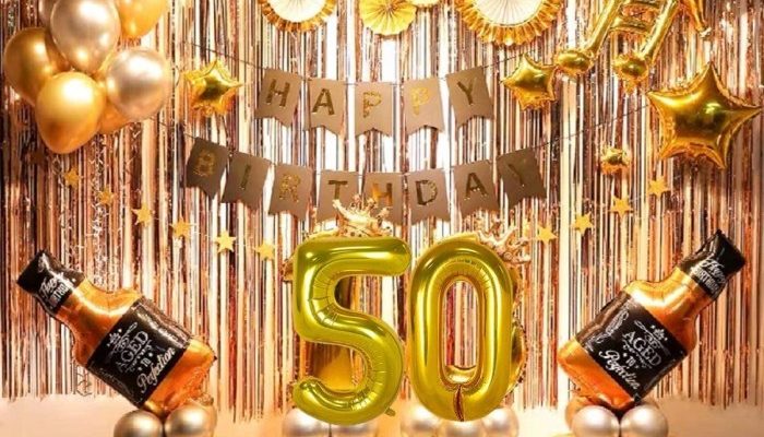 50th Birthday Decoration Ideas for Her