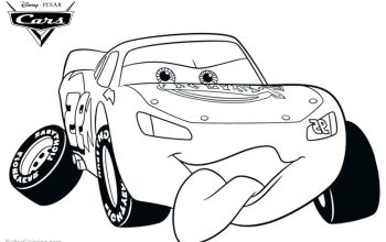 Disney cars coloring book pages