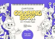 Non copyright coloring book images