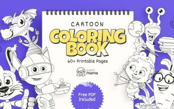 Non copyright coloring book images