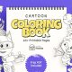 Non copyright coloring book images