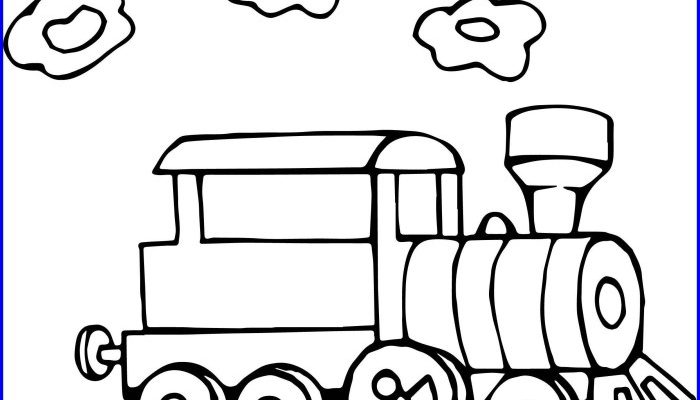 Train Coloring Book Pages A Creative Journey